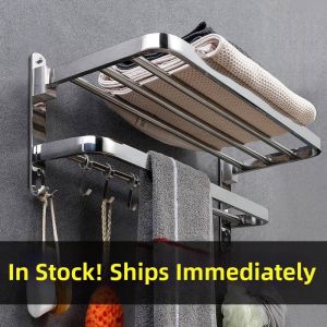 Thickened 304 Stainless Steel Towel Rack