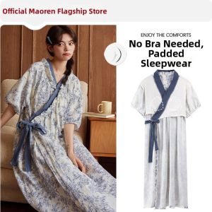 MiiOW | Soft Cloud Cotton Padded Long Sleepwear