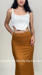 KILY.PH ADA Highwaist Mermaid Skirt for Women (Top not included) 19A0074