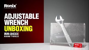 Ronix Adjustable Wrench Chrome Series RH-2431 RH-2432 RH-2433 (8" | 10" | 12" ) wrenches can adapt to any nut and bolt size adding one to your toolbox will save you the trouble of carrying fixed spanners of various sizesDrop forged high grade steel