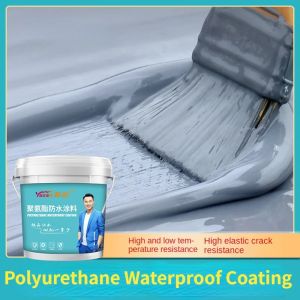 0.3KG/1KG Exterior wall roof waterproof leak-trap liquid membrane single-component water-based polyurethane waterproof material