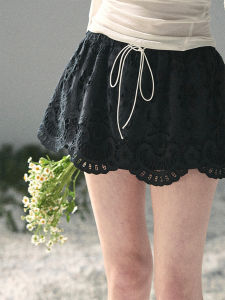 SHAOYEYAN | French Flower Lace Half Skirt