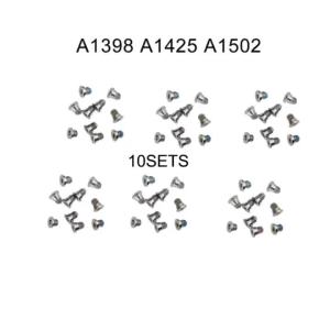 100Pcs 10Sets Bottom Case Screws for Macbook Pro Retina A1425 A1502 A1398 Screw Set 2012-2015 Years