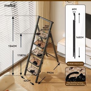 MEISD | Foldable Home Ladder 4-5 Steps