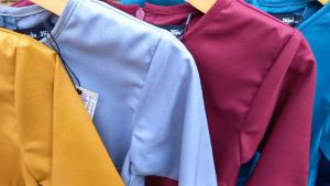 Baju Gamis Anak Perempuan Polos 0-4 Tahun Katun Toyobo Fodu