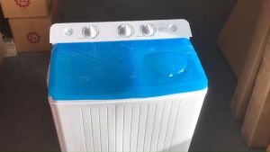 เครื่องซักผ้า2ถัง ขนาด 8 กิโล เครื่องซักผ้าสองถัง ซักและปั่นแห้งในตัวเดียวกัน (ถังซักถังปั่นแห้ง)