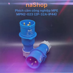 NaShop - Phích công nghiệp MPE phích cắm nối hộp điện công trường phích cắm công trường Thiết bị điện MPE MPN2013 MPN2014 MPN2023 MPN2024