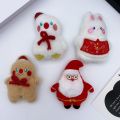 Cute Santa Doll Elk Doll Deer Muppet Doll Plush Toys Christmas Hanging Decoration Decorations. 