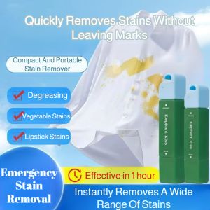 Magic Stain Remover Pen Portable Instant Stain Removal For Clothes White Fabric Oil Grease Spot Cleaner No Water Needed Travel Essential