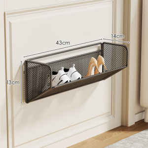 MENGBINFEN | Hanging Space-Saving Narrow Shoe Rack No-Drill Door Back