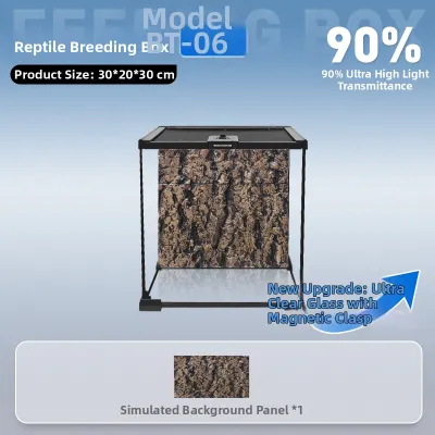 Tailwise | Pet Reptile Terrarium Glass Tank