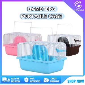 Multi-Functional Hamster Cage: Portable & Practical