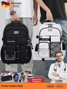 Ergonomic Spine Protection Large Capacity Waterproof Lightweight School Bag