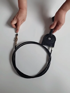 Excavator Hand Throttle Cable Assembly Manual Throttle Controller for Excavator Tractor Modification