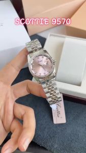 ĐỒNG HỒ NỮ ANBSHOP AUTH SCOTTIE 9570 DÂY THÉP - SIZE 31MM - FULLBOX