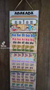 ABAKADA Learning Chart Laminated with 5 layer chart Hanging Chart Learning Kids explore abakada Charts