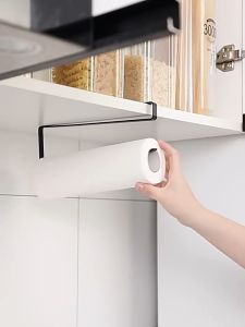 Marino ที่แขวนกระดาษทิชชู่ ที่แขวนผ้าในครัว สำหรับติดกับบานประตูตู้ในครัว No.Y2013