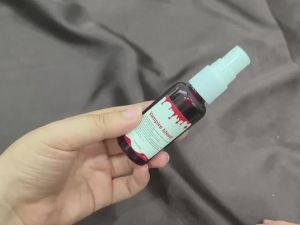 30ml Halloween Xịt Máu Giả Có Thể Giặt Được Trang Điểm Vết Thương Thực Tế Cho Trang Phục Máu Mặt Ma Cà Rồng Zombie