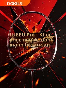 OGKILS | Full Carbon Fiber Control and Speed Badminton Racket