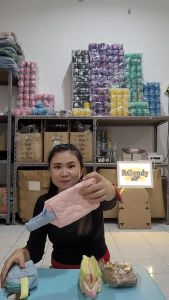 RCandy Tas Kosmetik Puffy Pouch Pensil Travel Premium Simple Cute