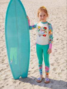 PPTOWN | Sun Protection Quick Dry Girls Swimwear