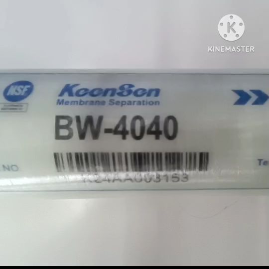 ไส้กรองเมมเบรน อาร์โอ RO Membrane 4040 รุ่น BW-4040 ยี่ห้อ KEENSEN ...