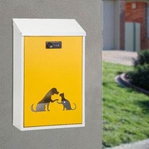 Gudon 304 Stainless Steel Outdoor Wall Mounted Large Size Mailbox for Reporting Corruption And Crime Business Storage Box