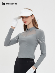 Manucode Golf Cap Childrens Outdoor Wide Brim Sun-Proof Ball Cap Pure White Quick-Drying Net Lining Topless Hat