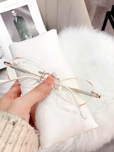 KACAMATA BACA WANITA TERBARU LENSA +1.00 S/D +3.00 KACAMATA ANTI RADIASI LENSA PLUS