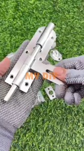 MYDIYHOMEDEPOT - 4" 6" Stainless Steel Barrel Bolt Door Latch Selak Pintu Sliding Bolt Latch for Gate Door Cabinet 插销门锁