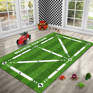 Football Training Mat Rug Dribbling Futbol Voetbal Training Mats Carpet Kids Soccer Indoor Equipment Durable Non Slip Foldable