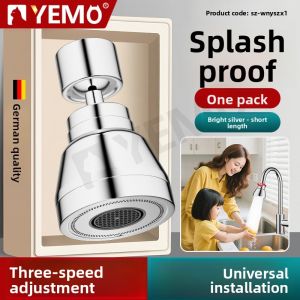 YEMO | Multi-directional Extension Kitchen Faucet with Pressure Boosting and Splash-proof Function