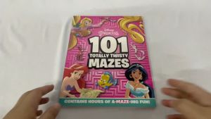 Disney Princess 101 Totally Twisty Mazes Activity Book With 88 Colourful Pages Cinderella Belle Aurora Ariel & More