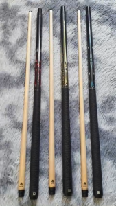 Cơ Lỗ Thương Hiệu Little Monster( Samurai/ Hunter/ Ghost) / Gậy Bi-a Lỗ Cá Nhân CLB | Cơ Gỗ Cao Cấp – Chuôi Quấn Da – Đầu Cơ 13mm – Tặng Bao Da & Bịt Ren