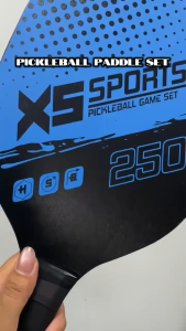 Shunxing111 Pickleball Rackets Set Pickleball Paddle Set of 2 Rackets and 4 Pickleballs