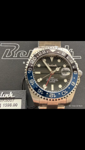 ⌚ BERLINK GMT Series - BK5007 Diver Watch | Swiss Movement | Sapphire Crystal