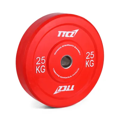 TTCZ | Đĩa Tạ Toàn Cao Su Đa Màu Cho Squat Deadlift Thiên Nhiên