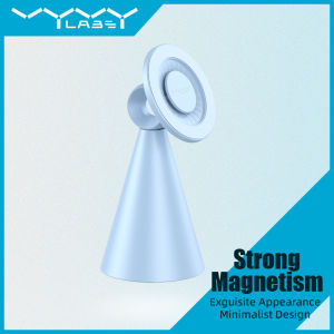 VYVYLABS Universal ABS Magnetic Desk Phone Holder Mount Stand For Mobile Phone Holder 180° Rotation Phone Stand