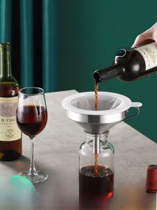 Ultra-Dense Stainless Steel Filter Wine Filter Home Brew Beer Filter for White Wine And Grape Wine Easy to Use And Clean