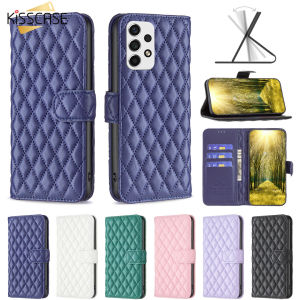 KISSCASE For Samsung S23 Ultra Small Fragrance Wallet Leather Case Pouch Bag with Lanyard Phone Bag Cover Luxury Durable Wallet Card Slot Flip Holder Phone Case For Samsung Galaxy S22 Plus S21 S20 A73 A71 A51