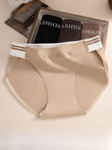 miiow | High Slit Womens Underwear Pure Cotton Extended Crotch Anti-Bacterial Comfortable Triangle Shorts Spring 2025 New Style