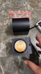 Đèn hắt tường 1 đầu 2 đầu trang trí gắn treo tường cầu thang ban công 1 2 4 6 8 10 tia  220v