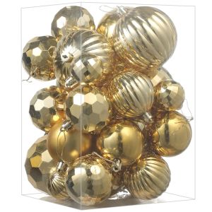 30Pcs Christmas Balls Decoration Xmas Hanging Pendants Christmas Tree Ornaments Home Decor Navidad New Year 2025 Gifts Accessory