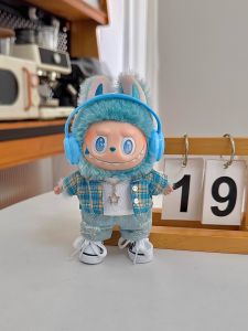 Casual Labubu Doll Clothes 3.0 Version Front High Energy Vinyl Replacement Outfit for Boys And Girls Trendy Toy Doll Apparel