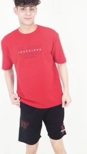 Forest Oversized Premium Weight Air-Cotton Oversized Tee Crew Neck Short Sleeve T Shirt Men |Oversized Shirt Men- 621373