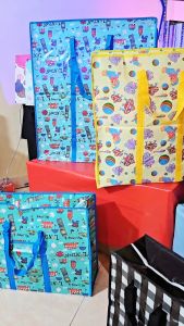 SOS Hand Bag Karung Miring 40x30x15/Goodie Bag/Tas Tenteng/Tas Karung