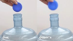 3pcs Water Bottle Replacement Lid 3/5 Gallon Water Jug Lid Stopper Silicone Top Cover