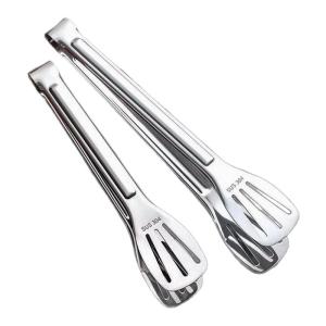 AMW | Commercial Grade 304 Stainless Steel Thickened Food Tongs
