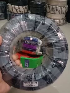 KABEL ETERNA NYYHY 2x0.75 fx 300/500 V - KABEL FLEXIBLE SERABUT