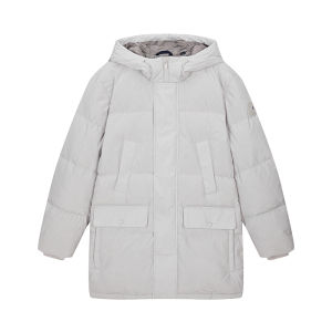 Champion | Hooded Thickened Mid-long Down Jacket